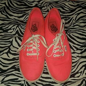 Hot pink vans